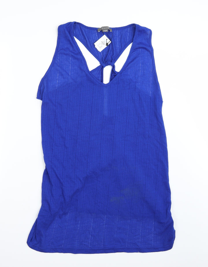 Primark Womens Blue Rayon A-Line Size L