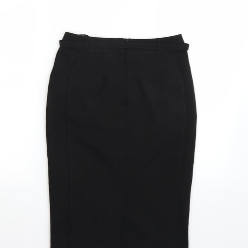 Primark Womens Black   A-Line Skirt Size 8