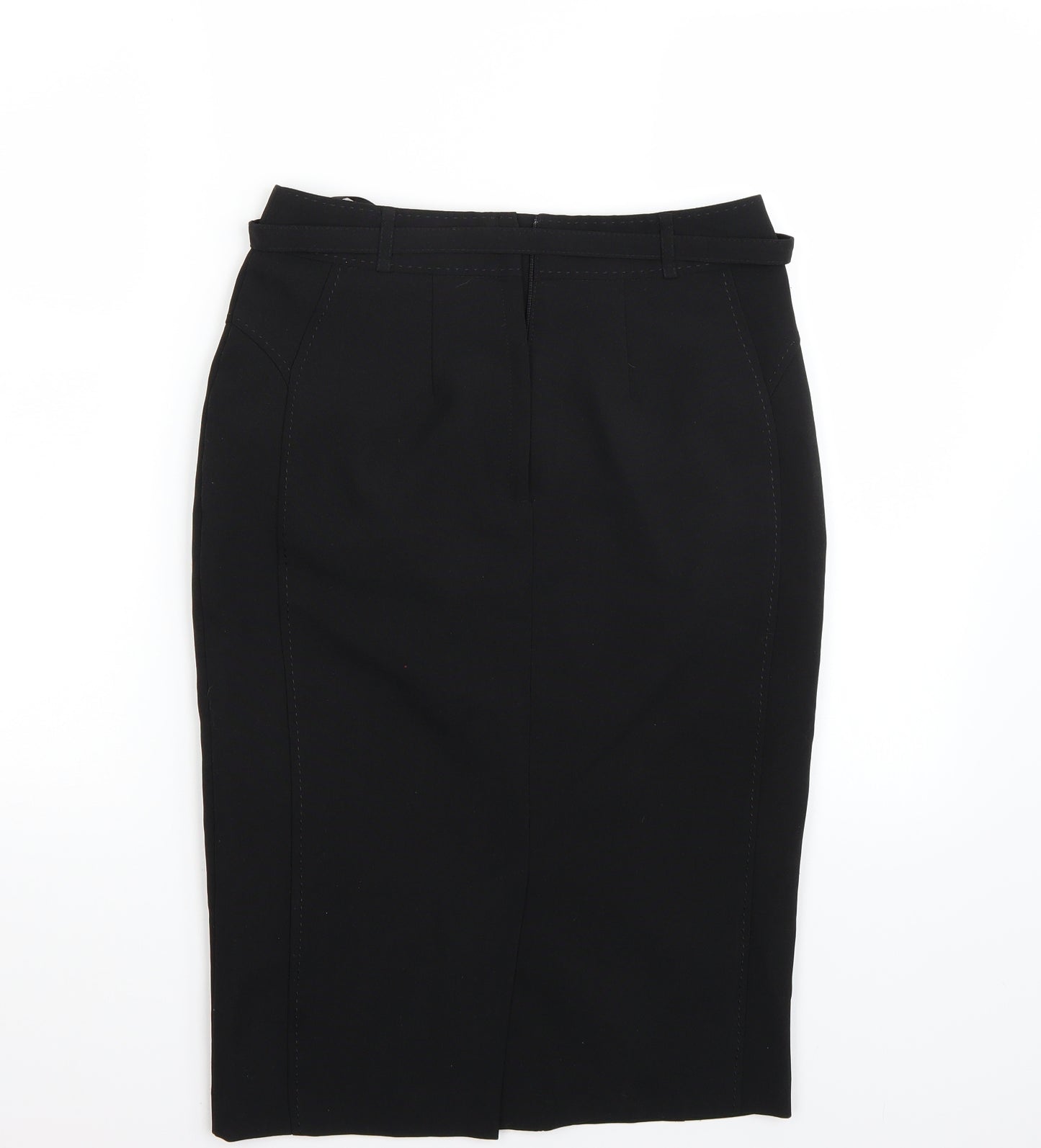 Primark Womens Black   A-Line Skirt Size 8