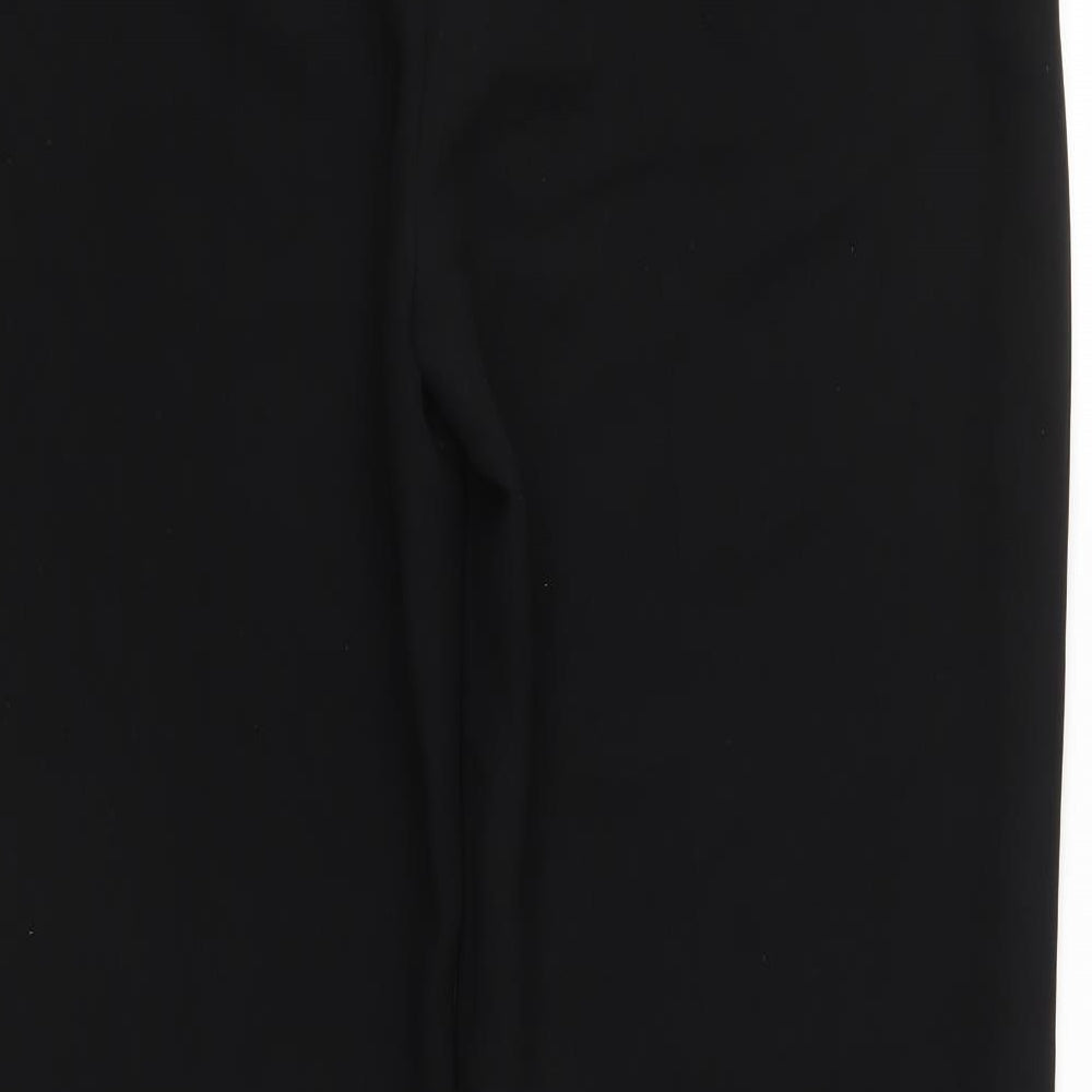 Zara Womens Black   Trousers  Size 16 L32 in