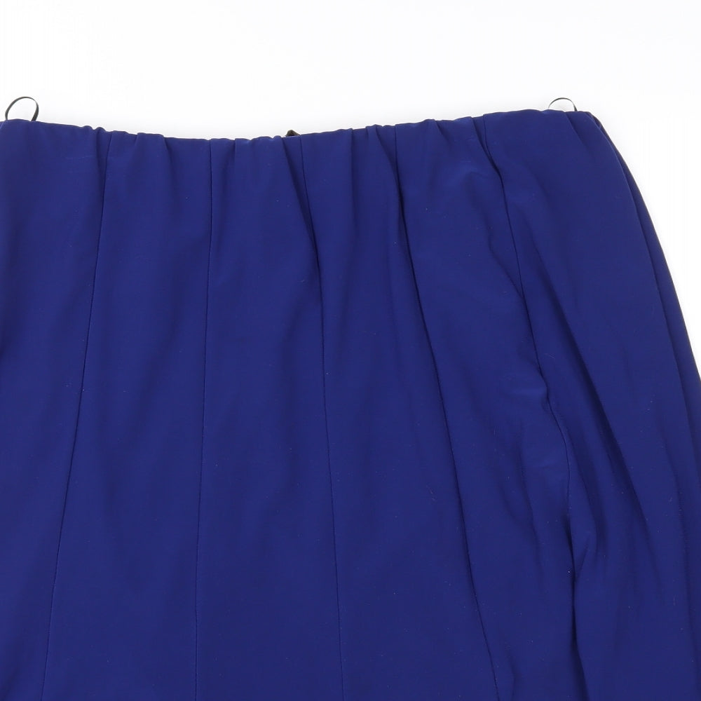 Forever Womens Blue   Flare Skirt Size XL