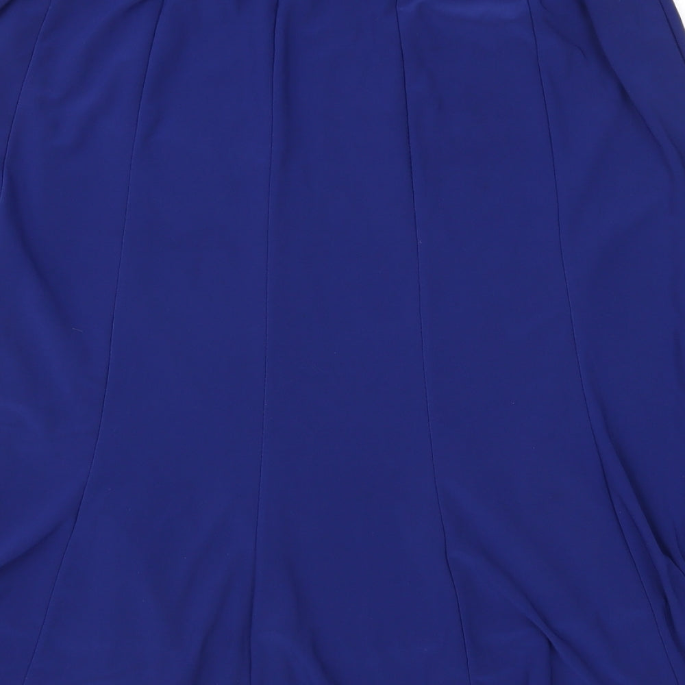Forever Womens Blue   Flare Skirt Size XL