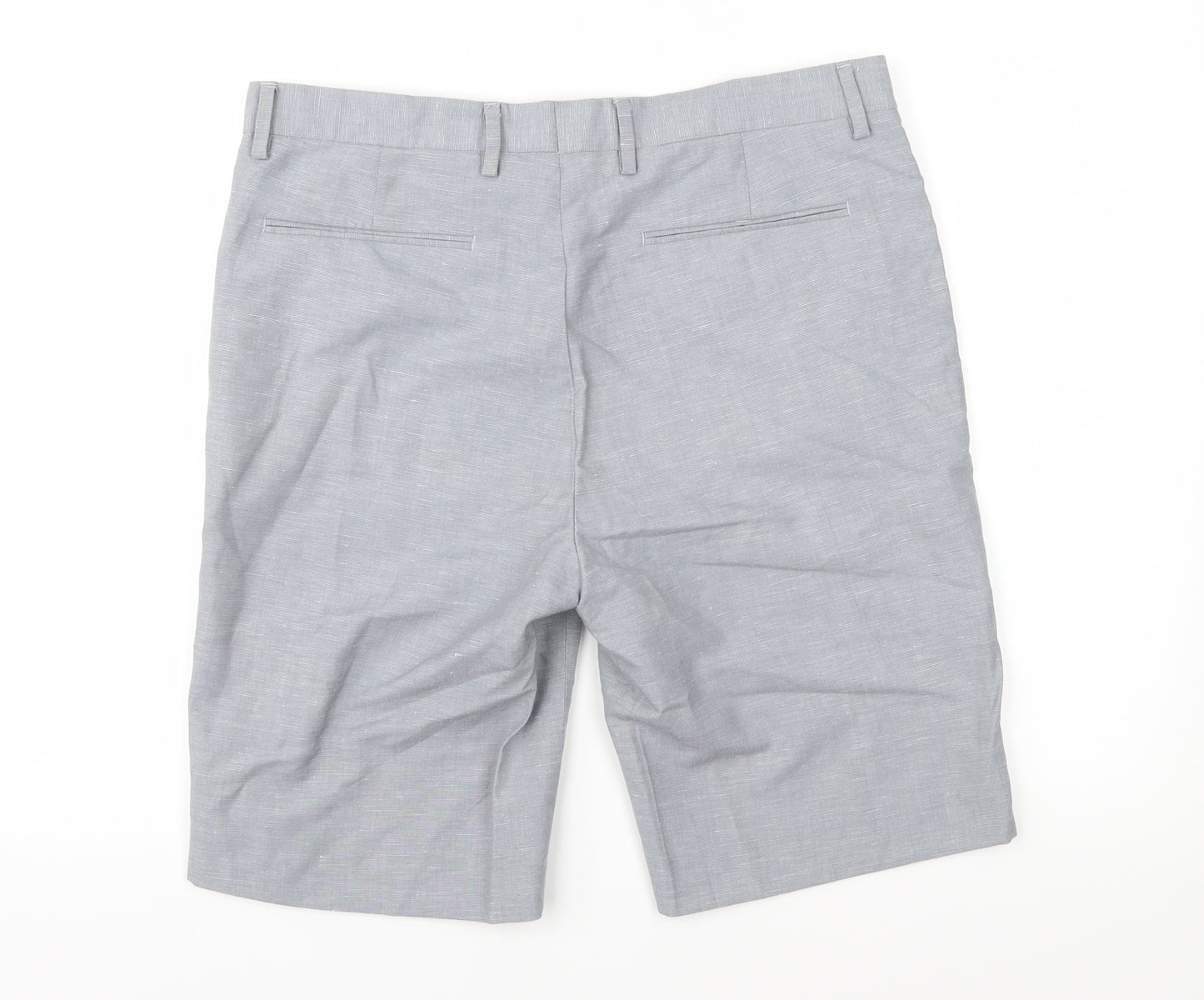 Cedar Wood State Mens Grey   Chino Shorts Size 34 in