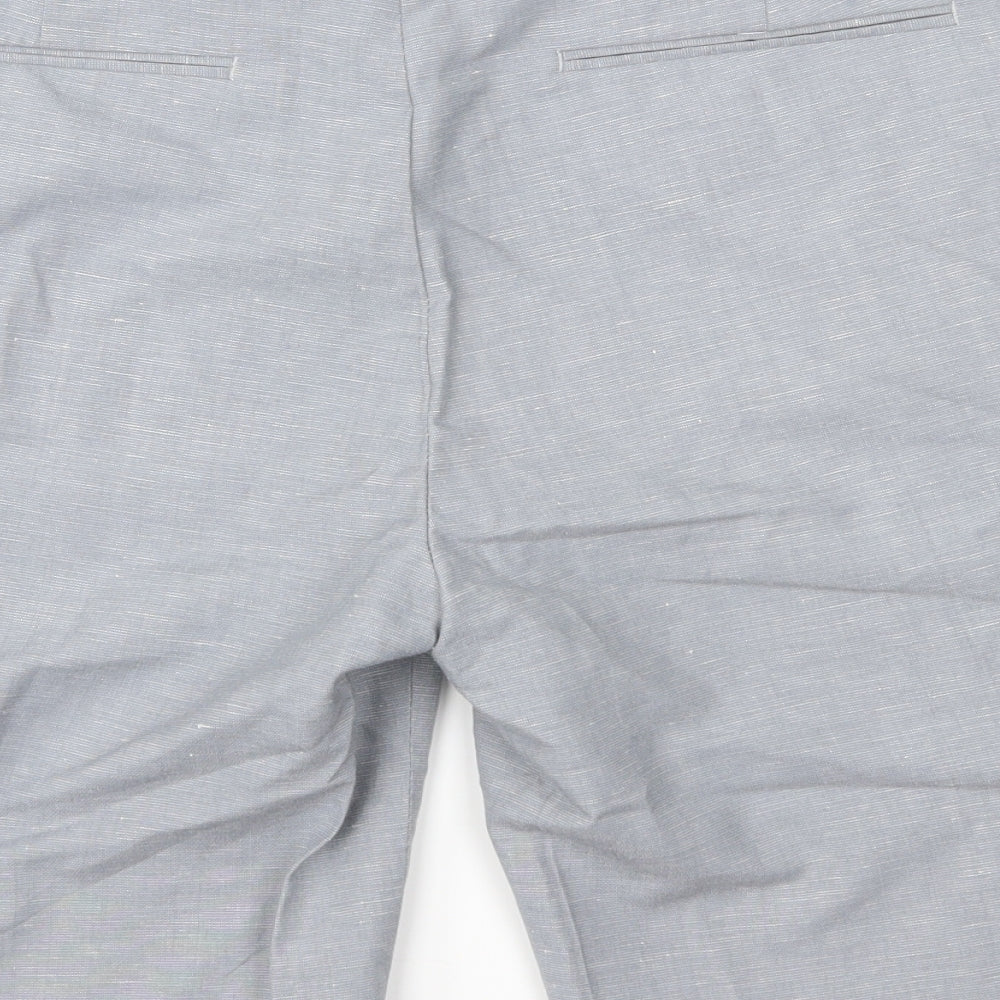 Cedar Wood State Mens Grey   Chino Shorts Size 34 in