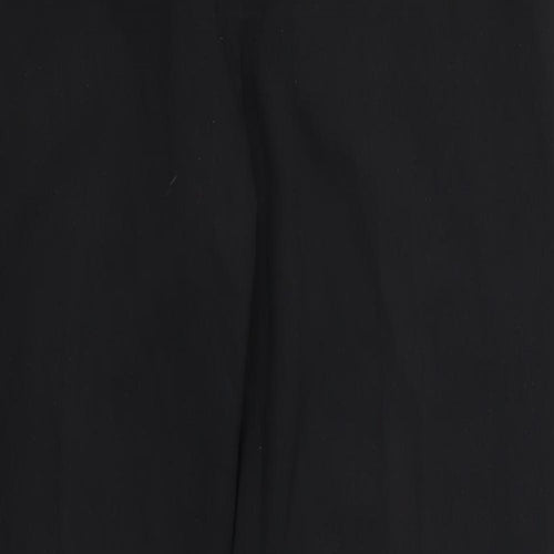 Papaya Womens Black   Trousers  Size 12 L31 in