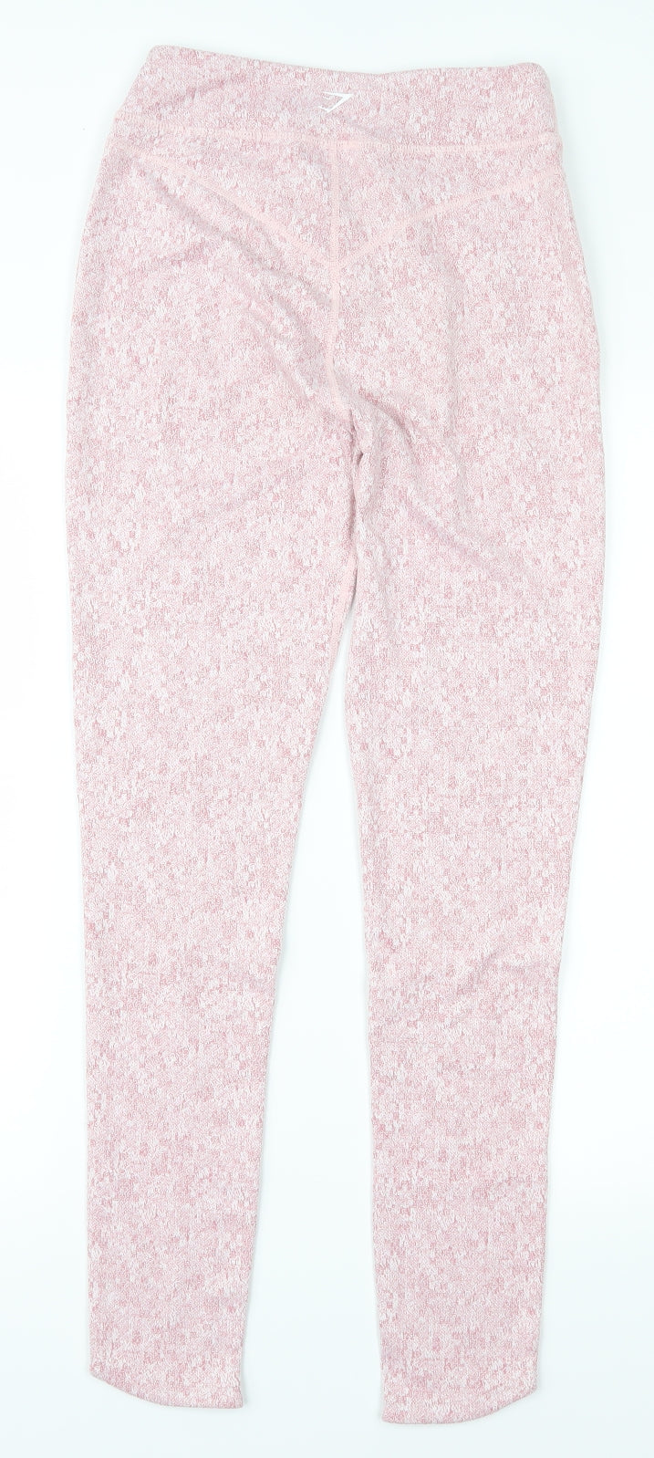 Gymshark Womens Pink   Compression Leggings Size M L28 in