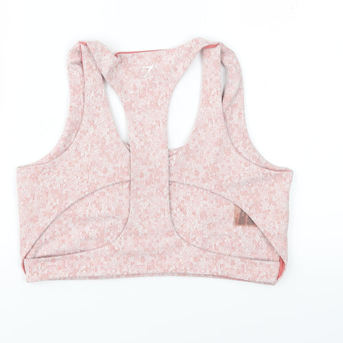 Gymshark Womens Pink   Cropped Tank Size XL