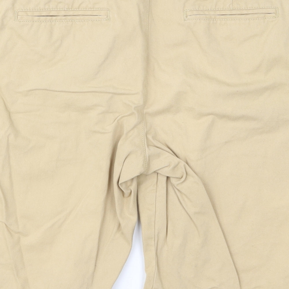 Cedar Wood State Mens Beige   Chino Shorts Size 34 in