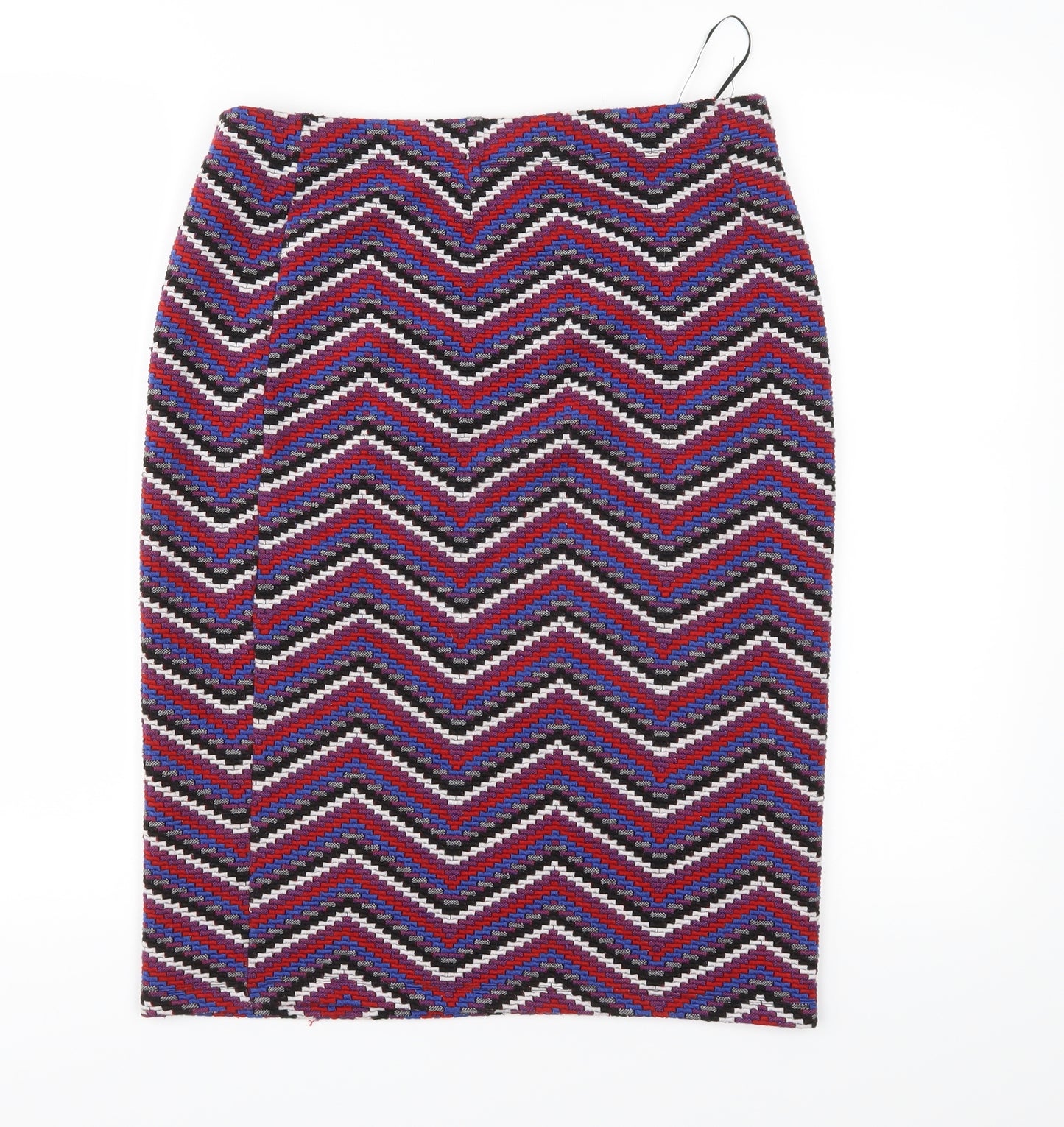 TU Womens Purple Geometric  Straight & Pencil Skirt Size 12