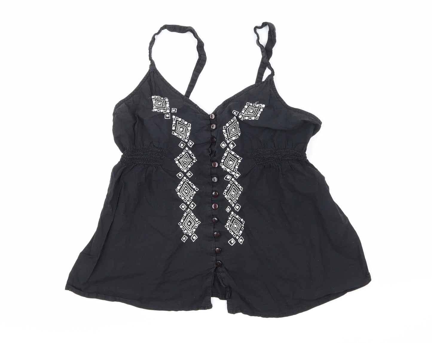 Evie Womens Black   Basic Tank Size 14