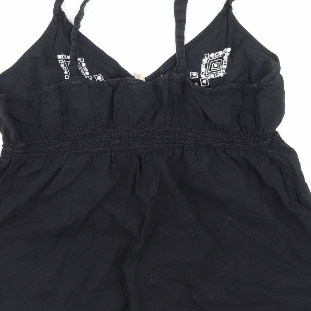 Evie Womens Black   Basic Tank Size 14