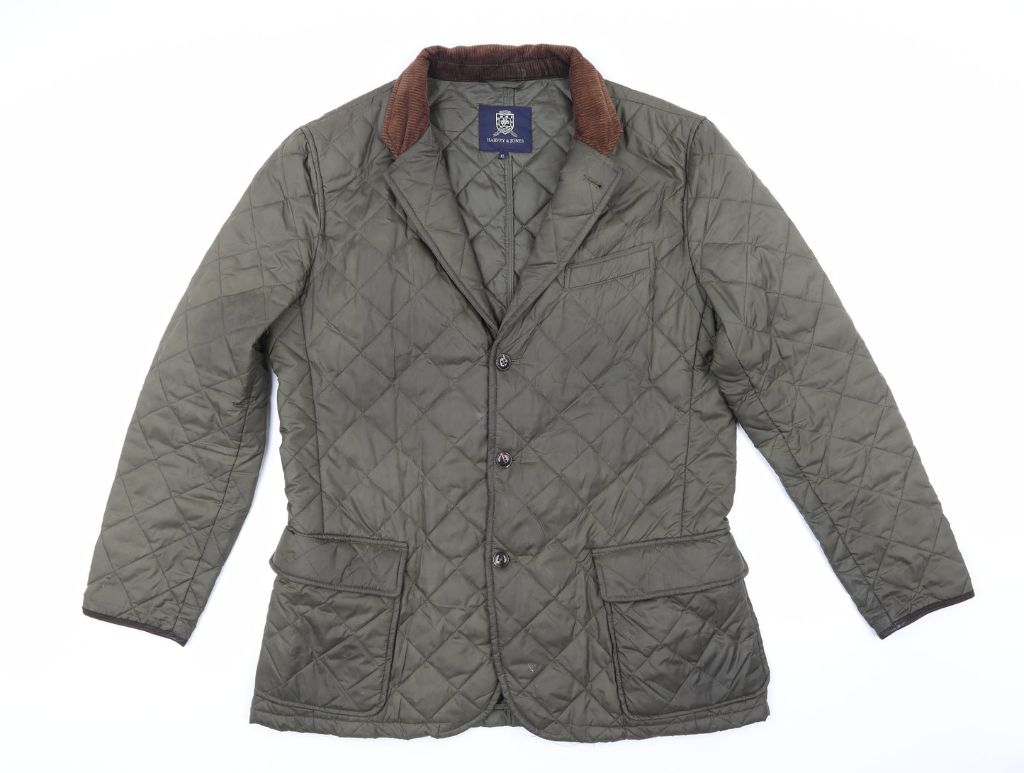 Harvey & Jones Mens Green   Jacket  Size XL