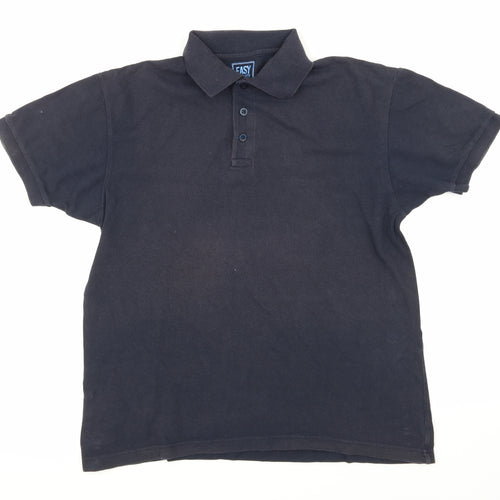 Easy Mens Blue    Polo Size M