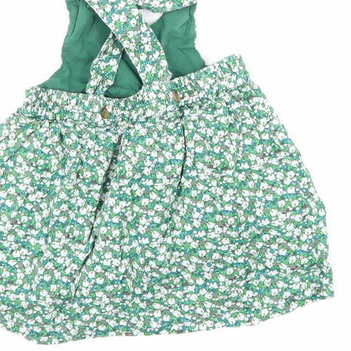 Mini Club Girls Green Floral  A-Line  Size 0-3 Months