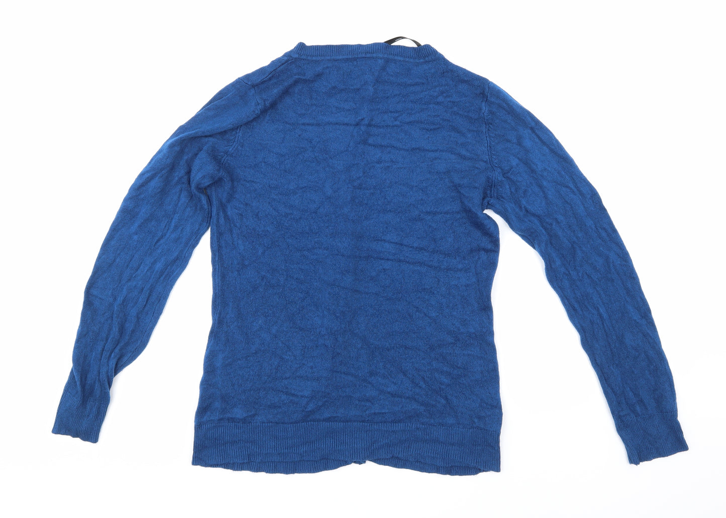 Papaya Womens Blue   Cardigan Jumper Size 14