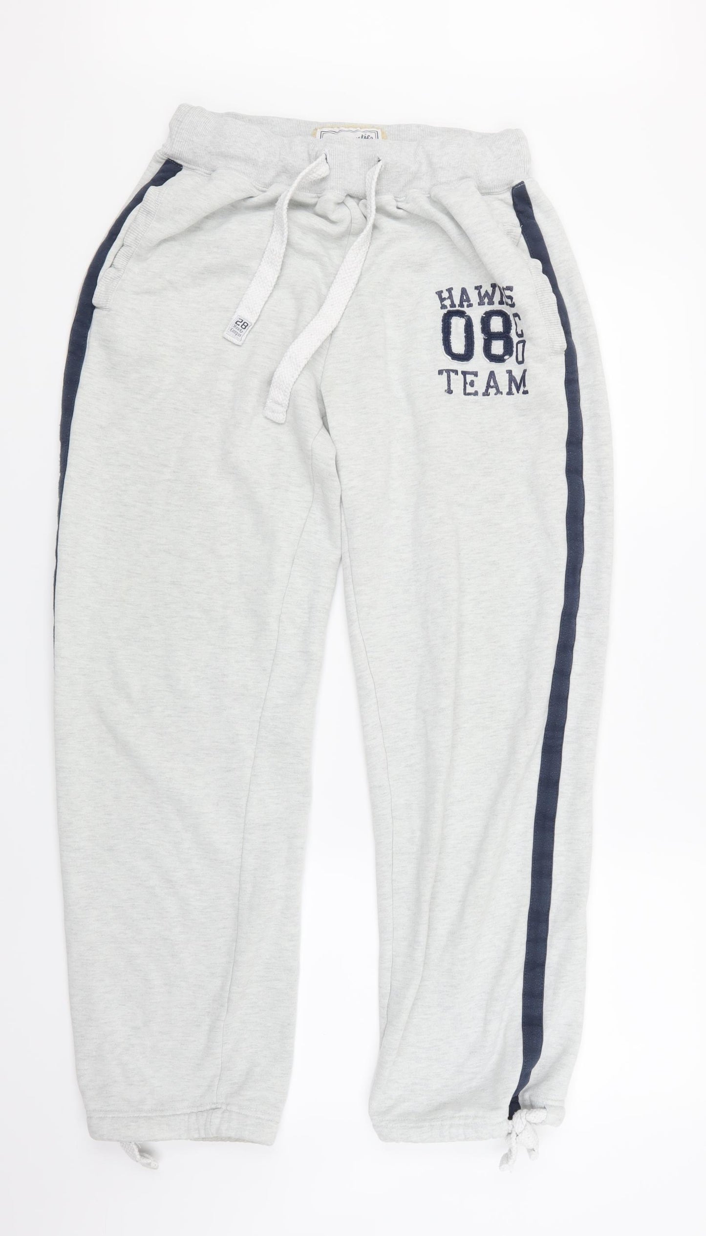 Authentic Apparel Mens Grey   Jogger Trousers Size M L28 in