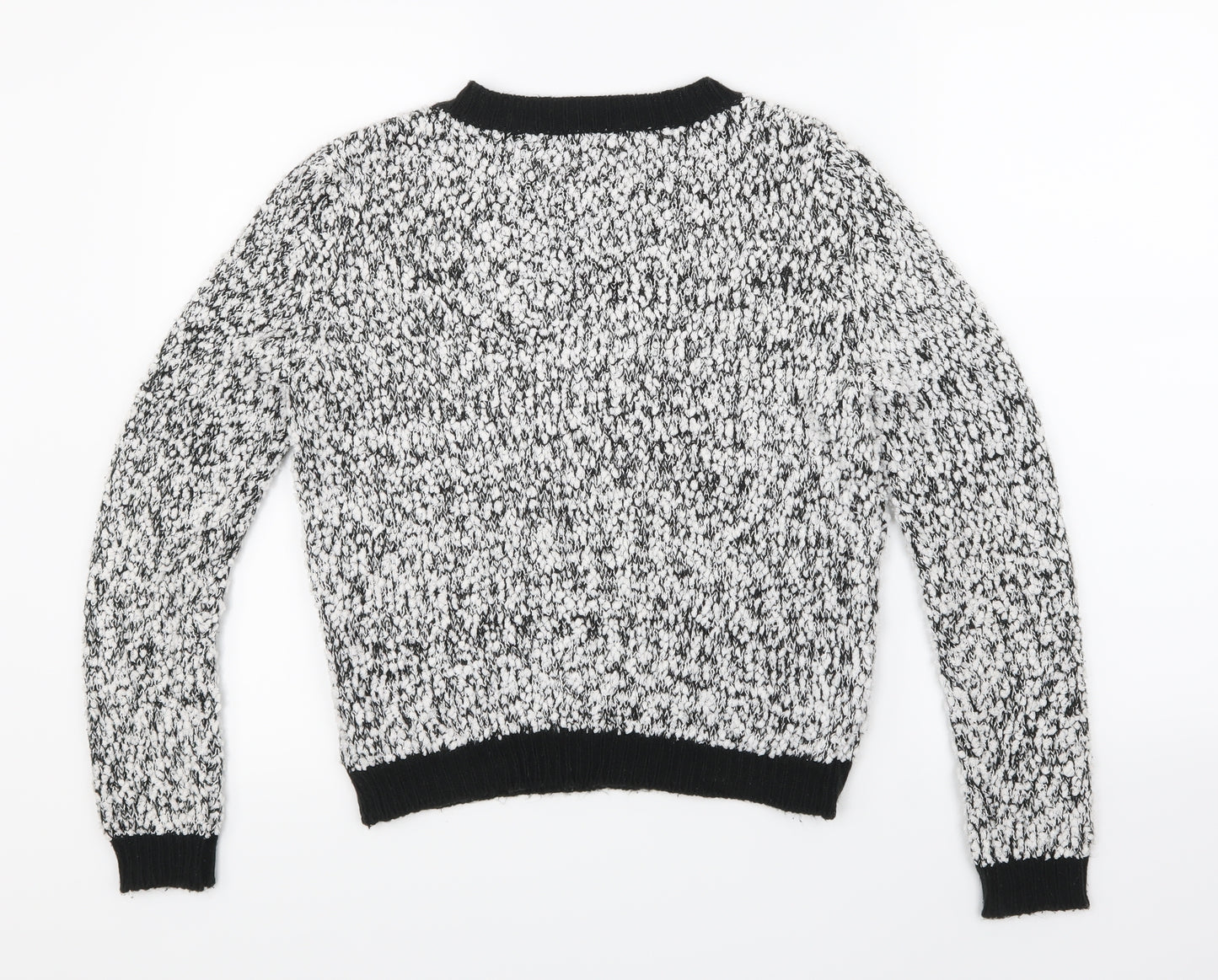 Terranova Womens White  Knit Pullover Jumper Size S