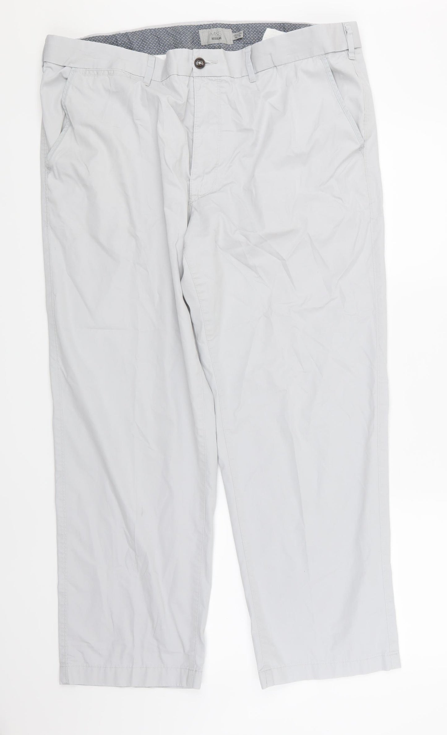 Marks and Spencer Mens Grey   Trousers  Size 40 in L29 in
