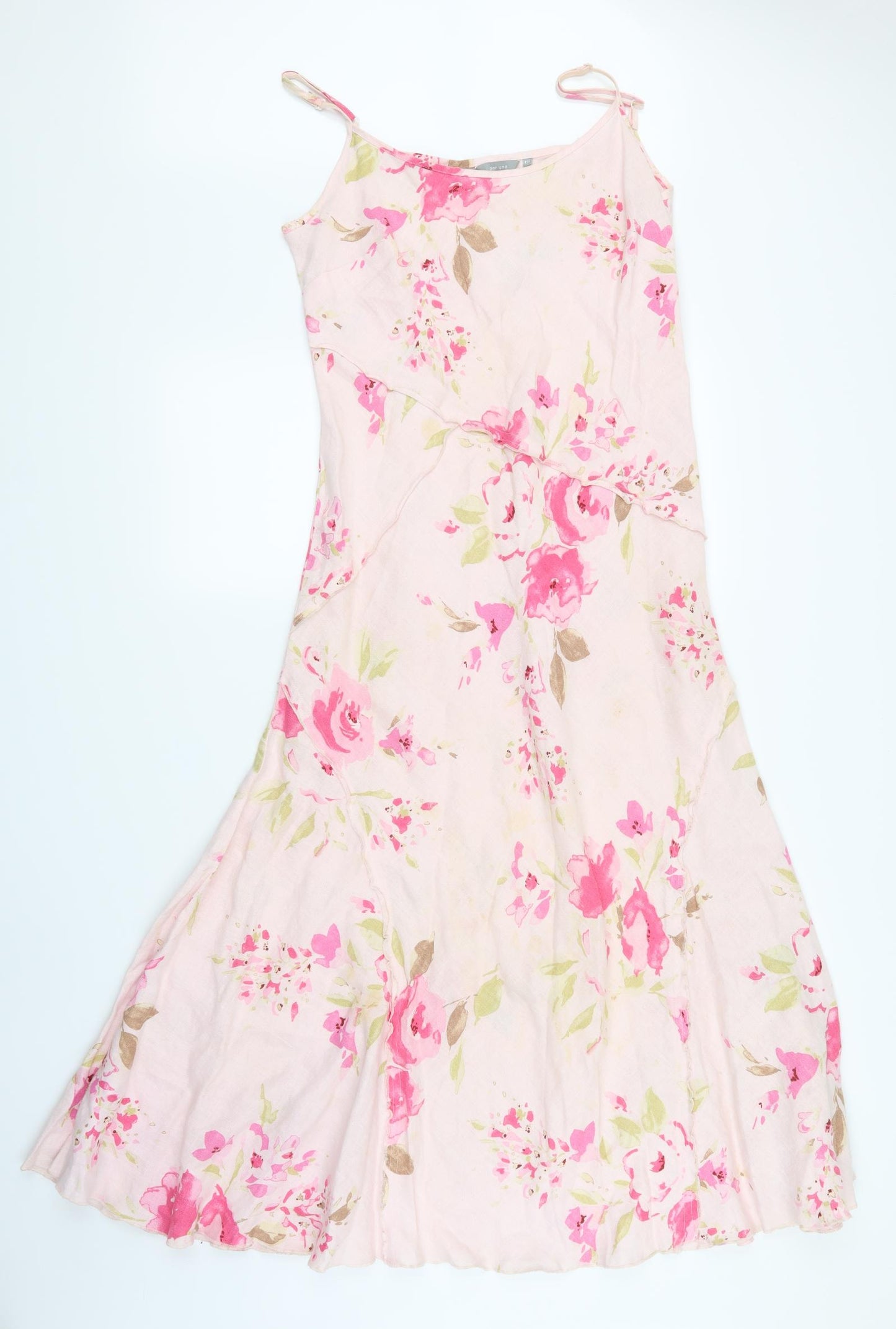 Per Una Womens Pink Floral  A-Line  Size 12