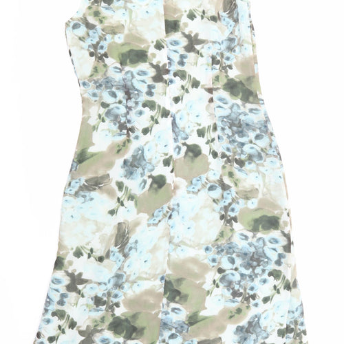 Civit Womens Blue Floral  A-Line  Size 12
