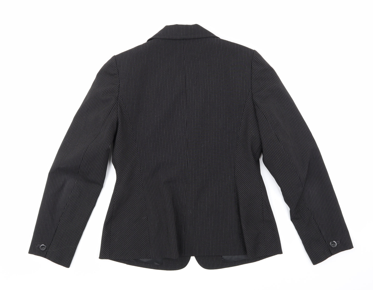 Dorothy Perkins Womens Black Striped  Jacket  Size 14
