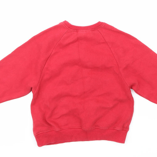 NEXT Girls Pink   Pullover Sweatshirt Size 3-4 Years