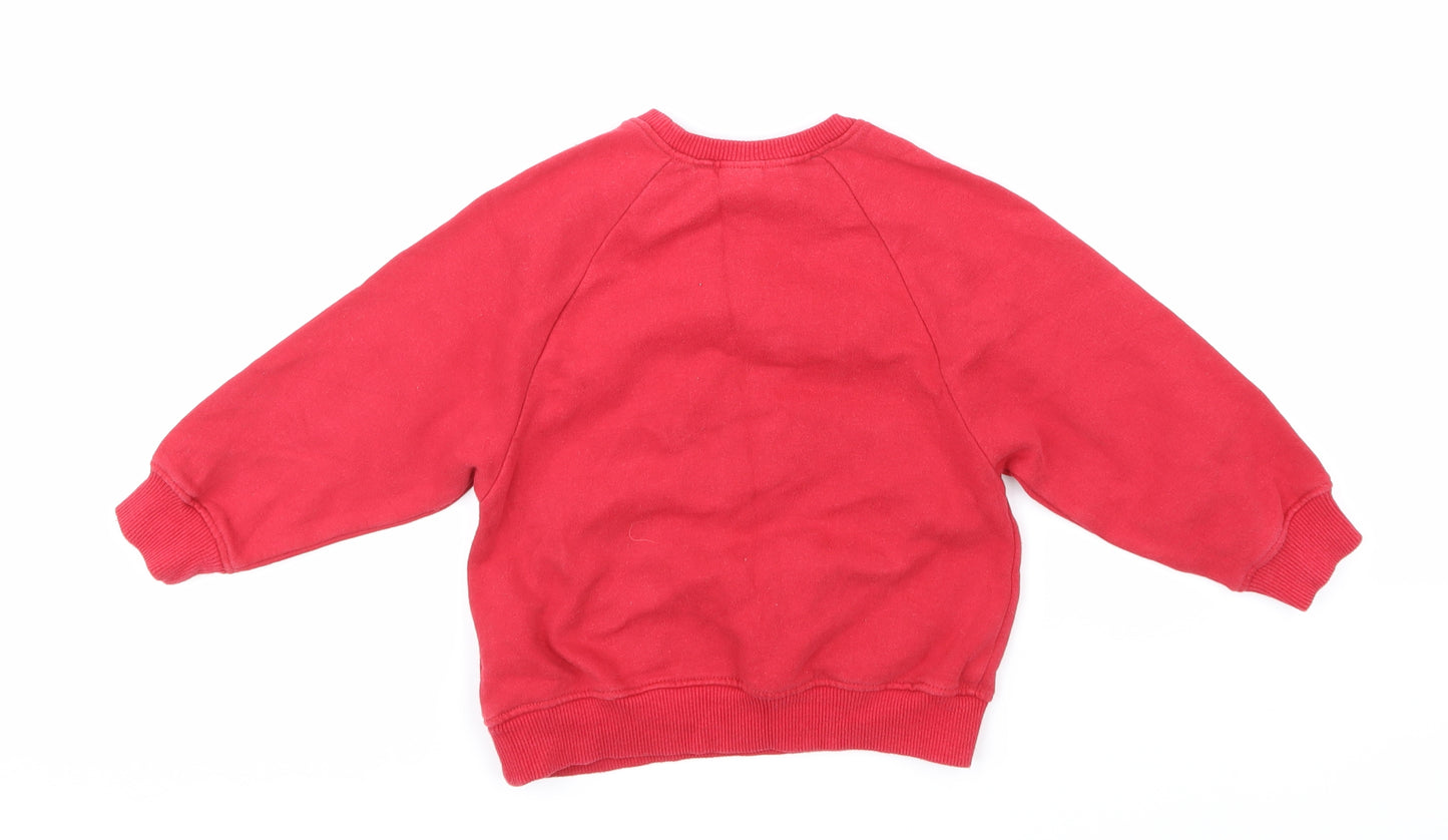 NEXT Girls Pink   Pullover Sweatshirt Size 3-4 Years