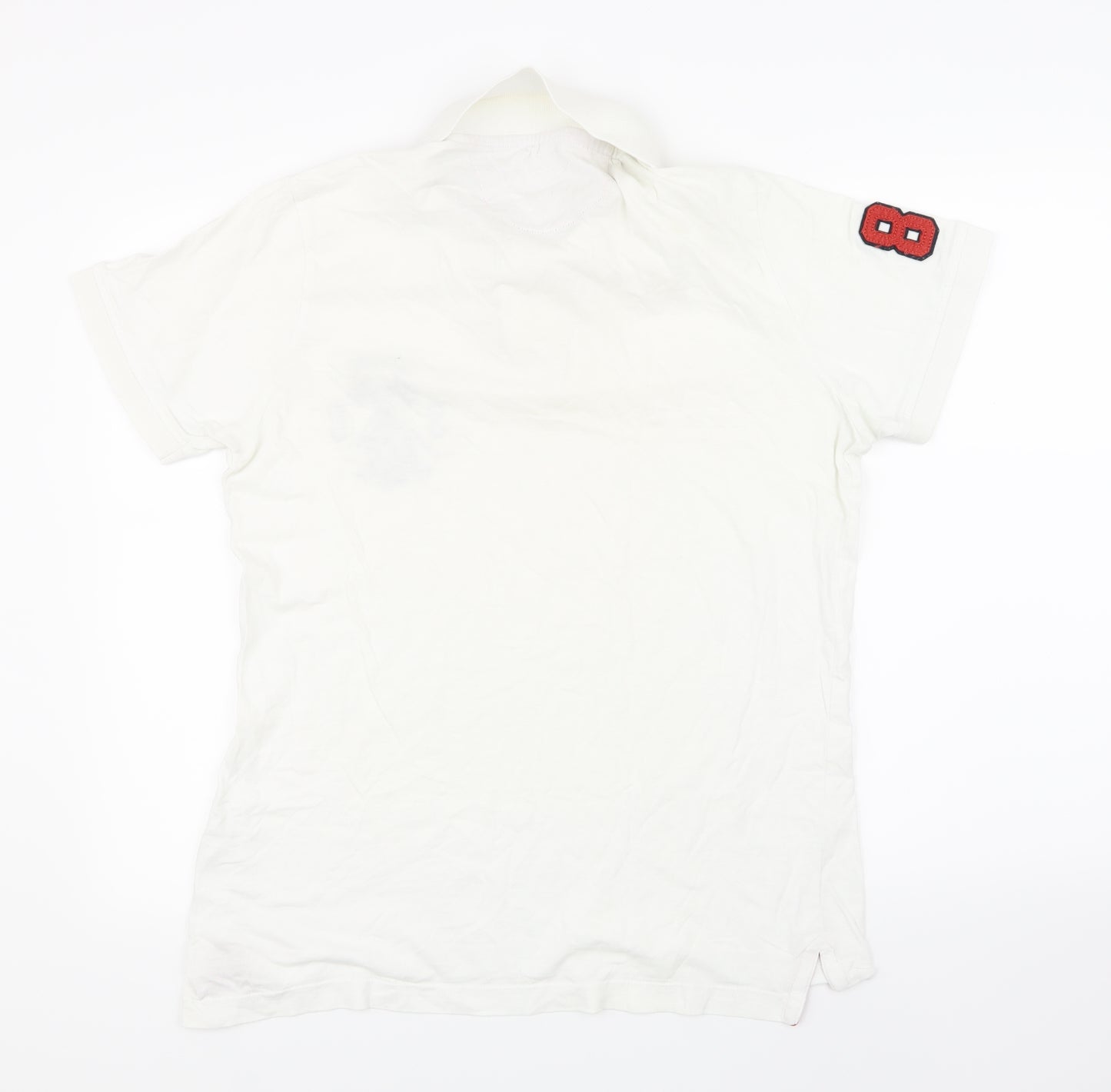 SoulCal&Co Mens White    T-Shirt Size L