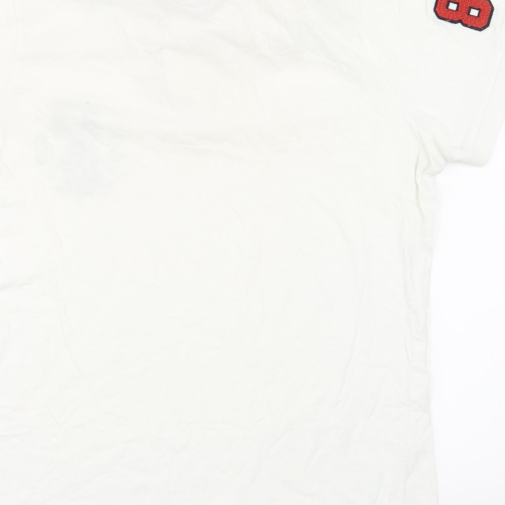 SoulCal&Co Mens White    T-Shirt Size L