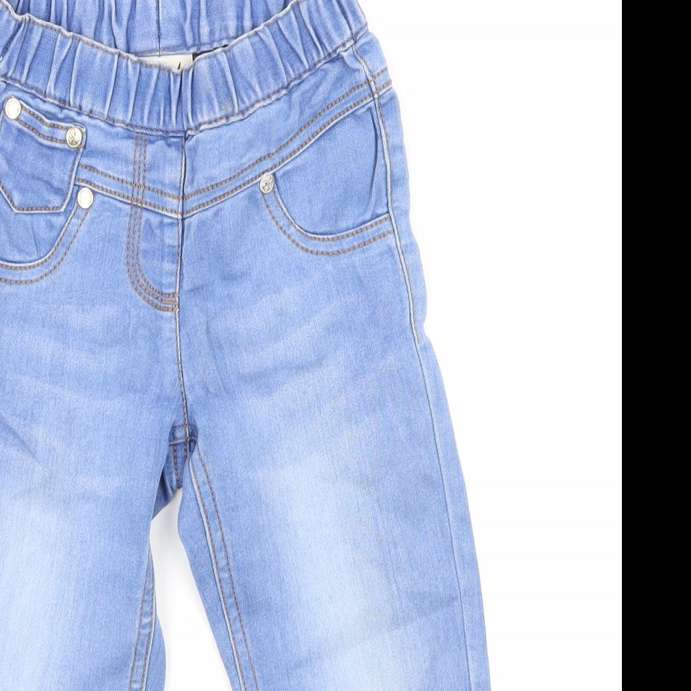 NEXT Girls Blue   Jegging Trousers Size 2-3 Years