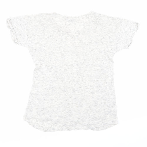 Moss Copenhagen Womens Grey   Basic T-Shirt Size S