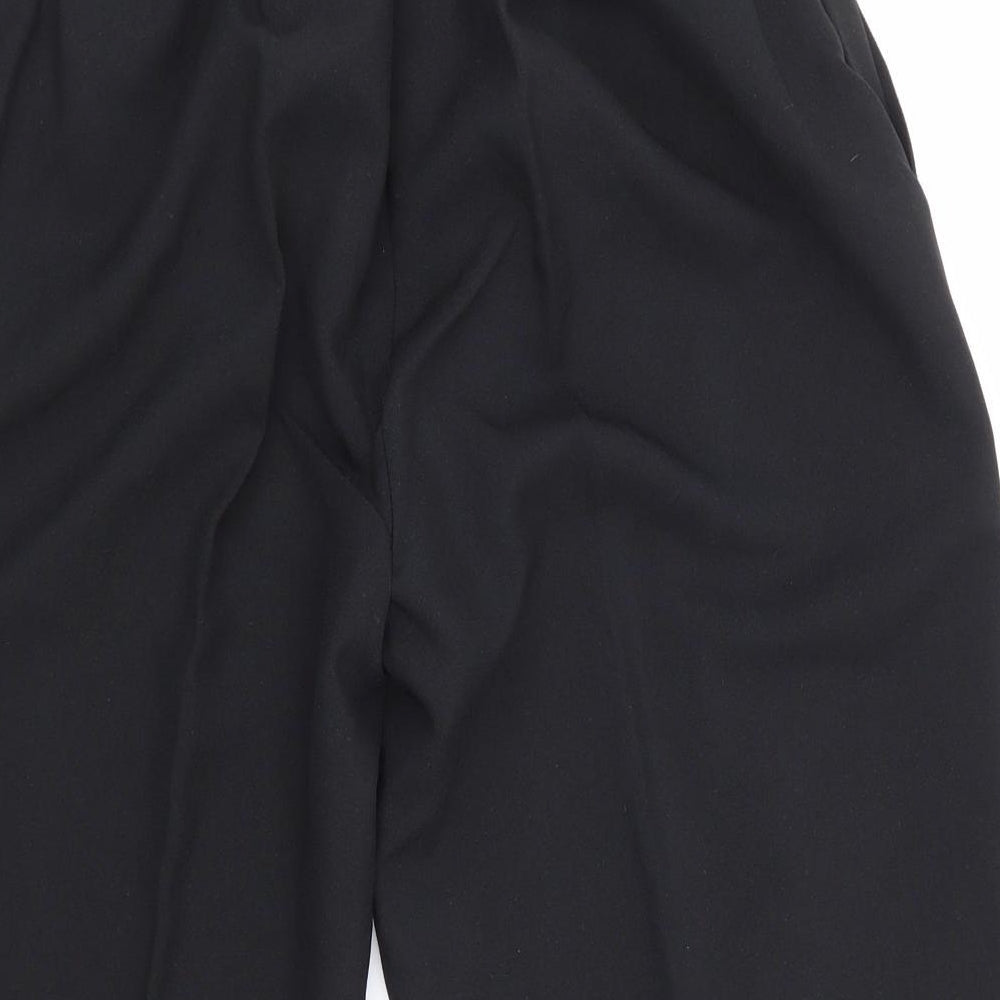 Preworn Womens Black   Trousers  Size 16