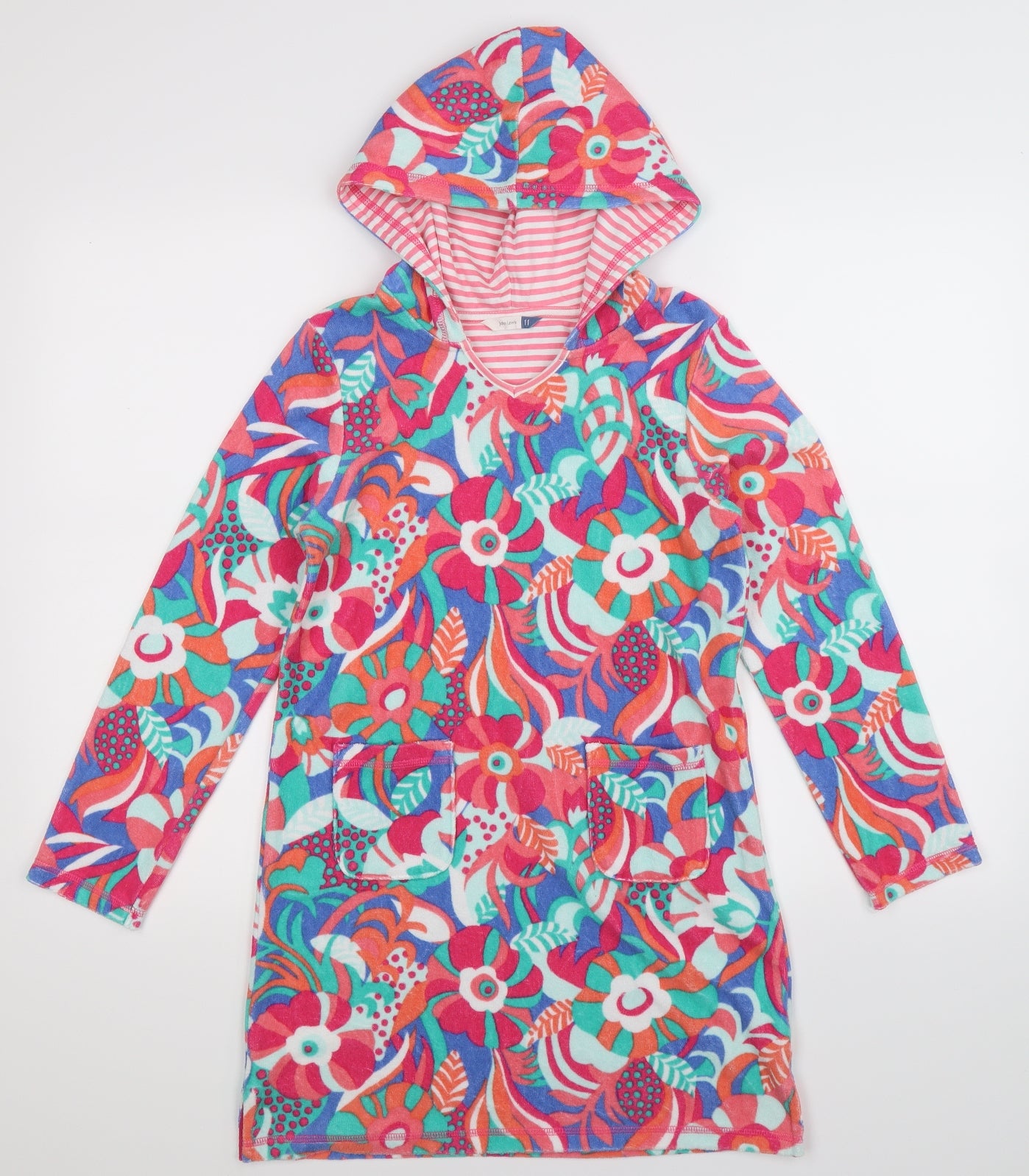 John Lewis Girls Multicoloured Floral  Cami Gown Size 11 Years