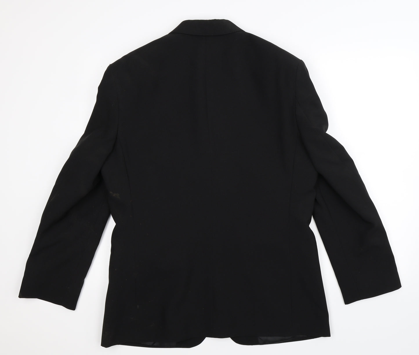 George Mens Black   Jacket Suit Jacket Size 38