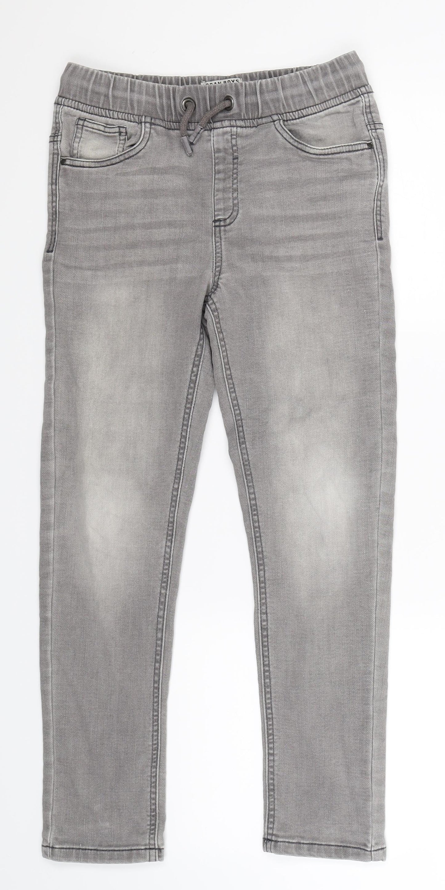 Matalan Boys Grey  Denim Skinny Jeans Size 11 Years