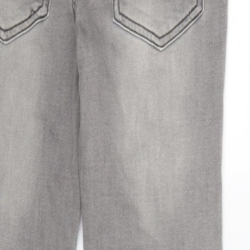 Matalan Boys Grey  Denim Skinny Jeans Size 11 Years