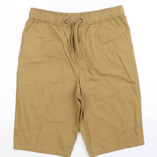 Marks and Spencer Boys Beige   Chino Shorts Size 12-13 Years