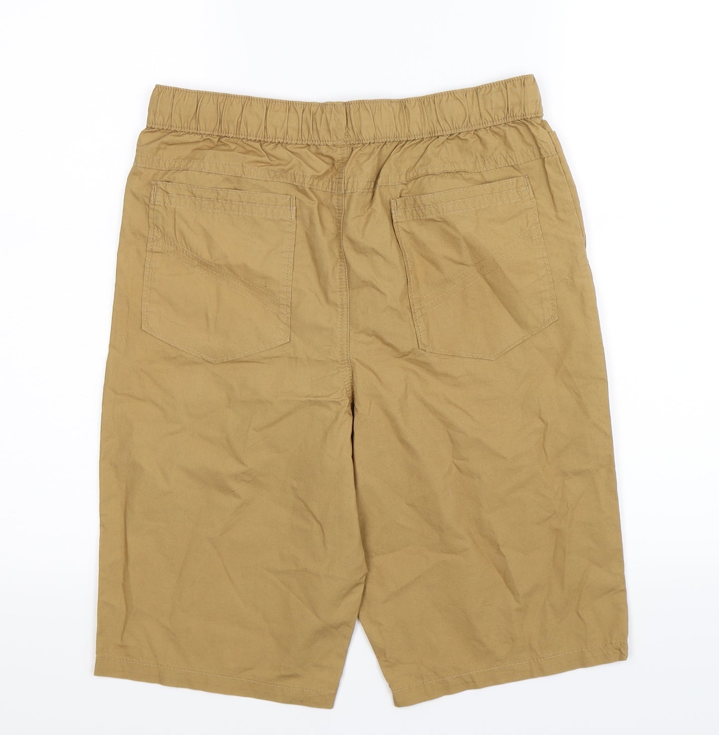 Marks and Spencer Boys Beige   Chino Shorts Size 12-13 Years