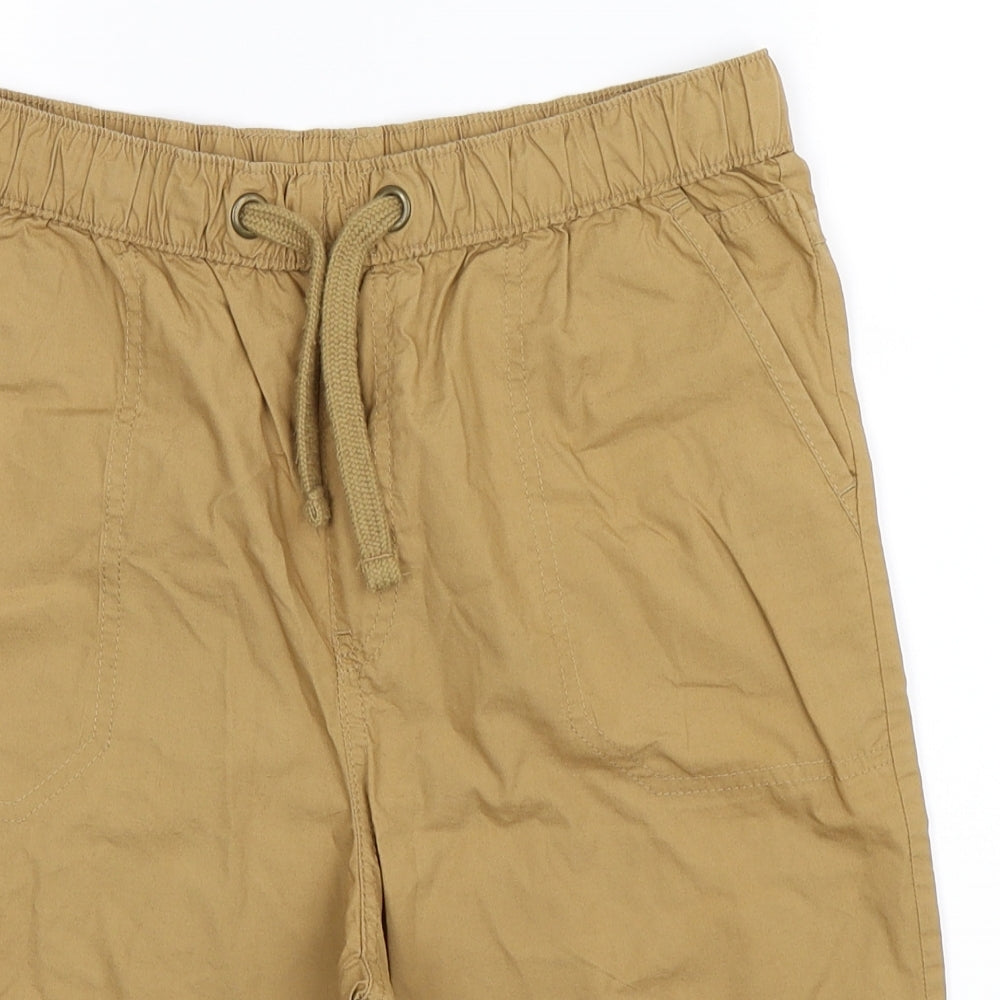 Marks and Spencer Boys Beige   Chino Shorts Size 12-13 Years