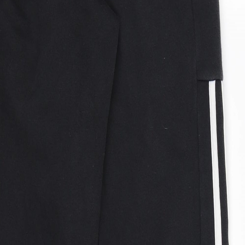 adidas Boys Blue Striped  Jogger Trousers Size 11-12 Years