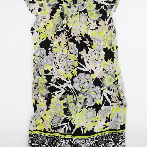 Dorothy Perkins Womens Multicoloured Floral  Bodycon  Size 10