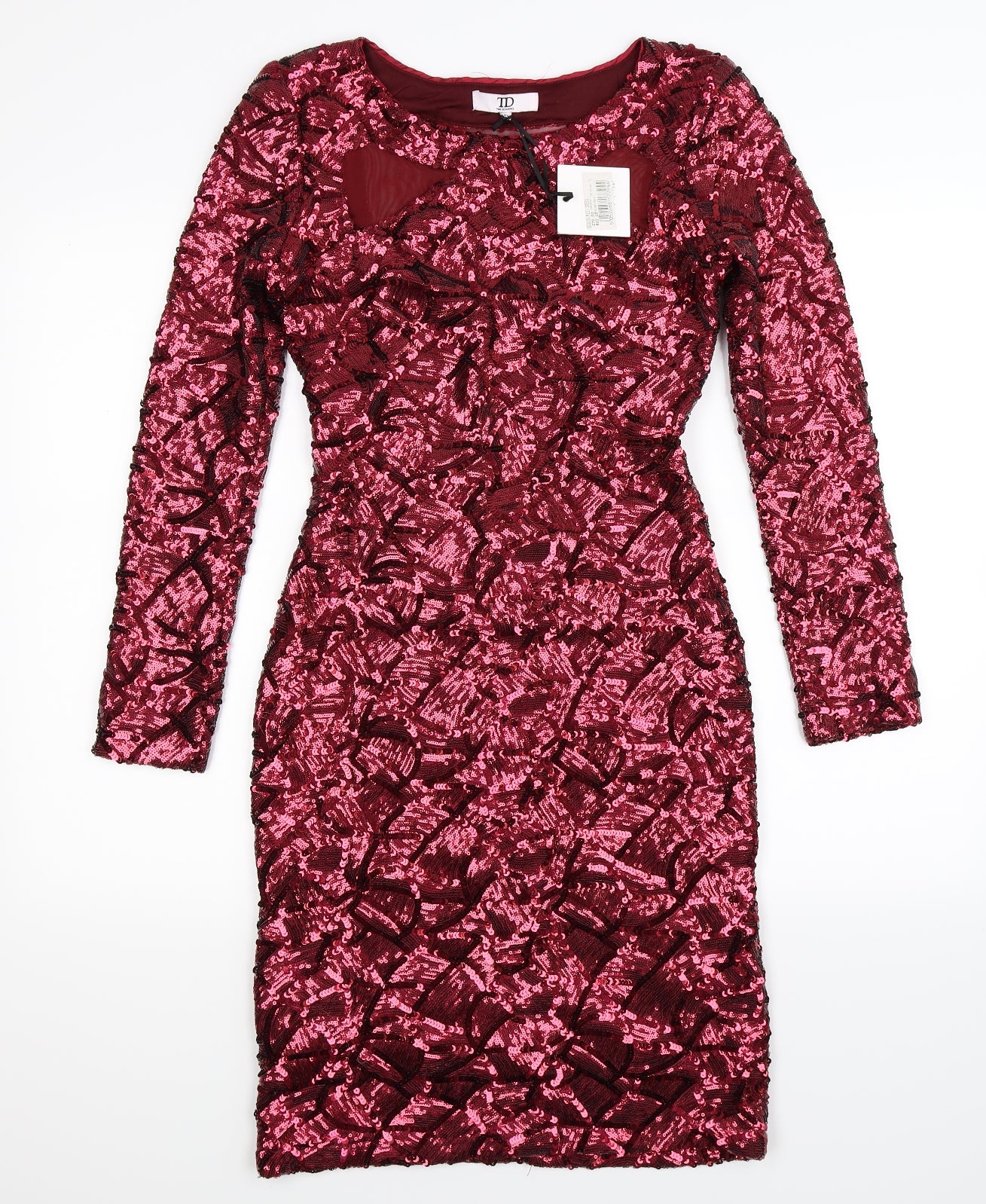 True Decadence Womens Pink   Bodycon  Size 12