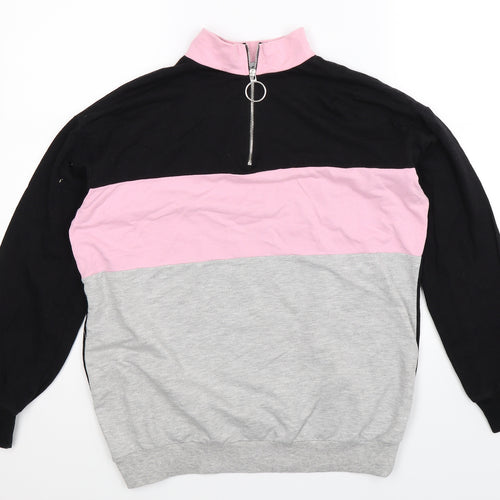 Select Womens Multicoloured   Pullover Sweatshirt Size S