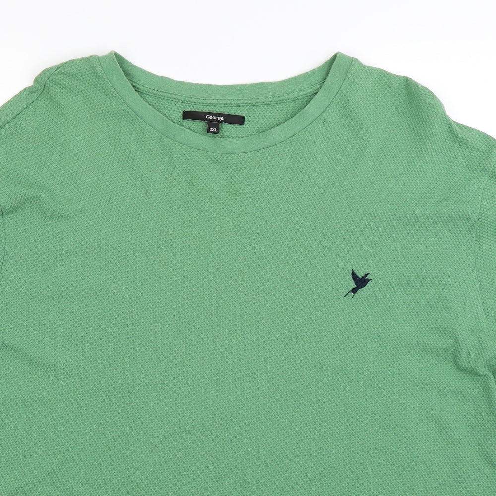 George Mens Green    T-Shirt Size 3XL