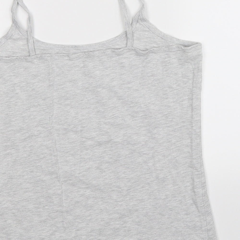 Love To Lounge Womens Grey Solid  Top Pyjama Top Size XL