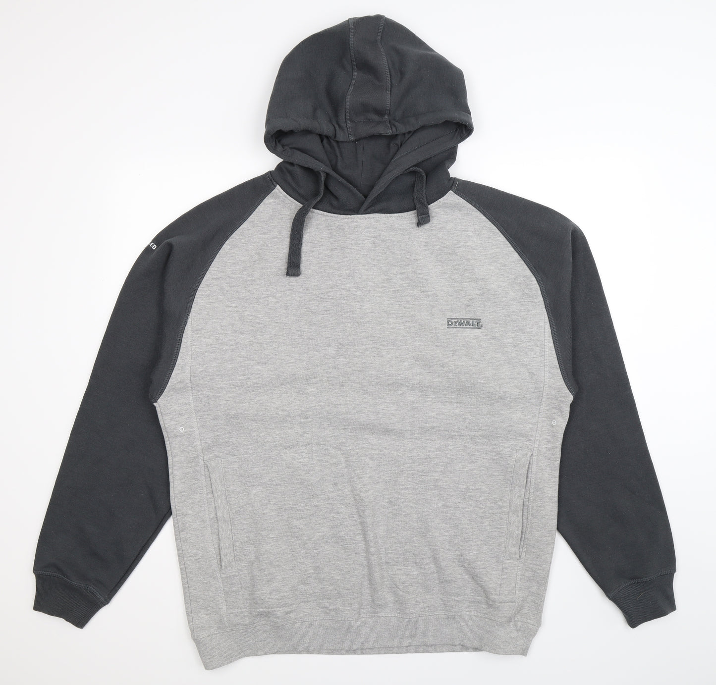 DEWALT Mens Grey   Pullover Hoodie Size XL