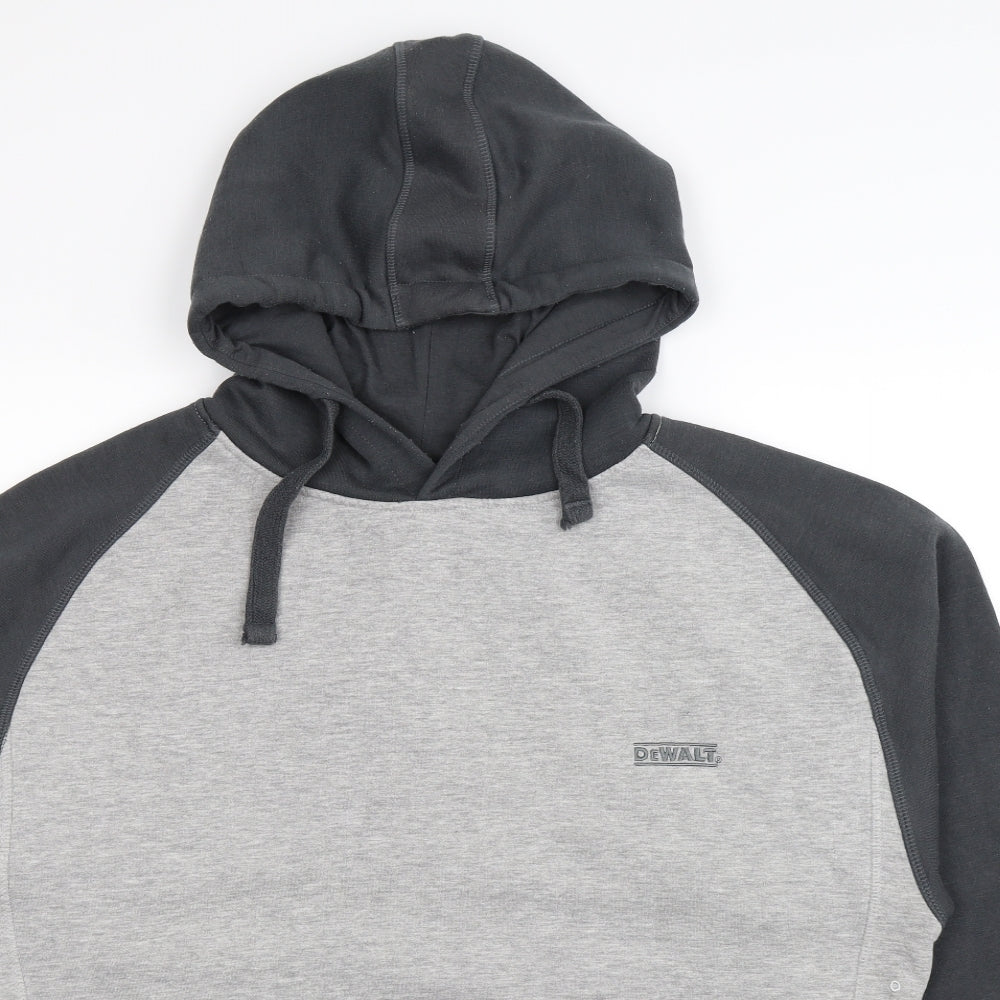 DEWALT Mens Grey   Pullover Hoodie Size XL