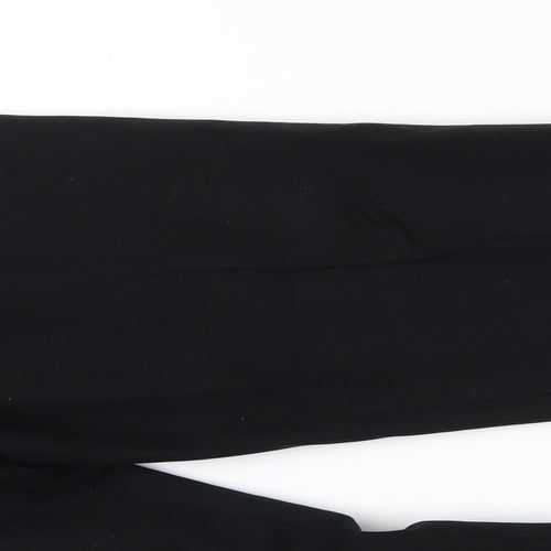 Calvin Klein Womens Black   Chino Trousers Size 14 L30 in