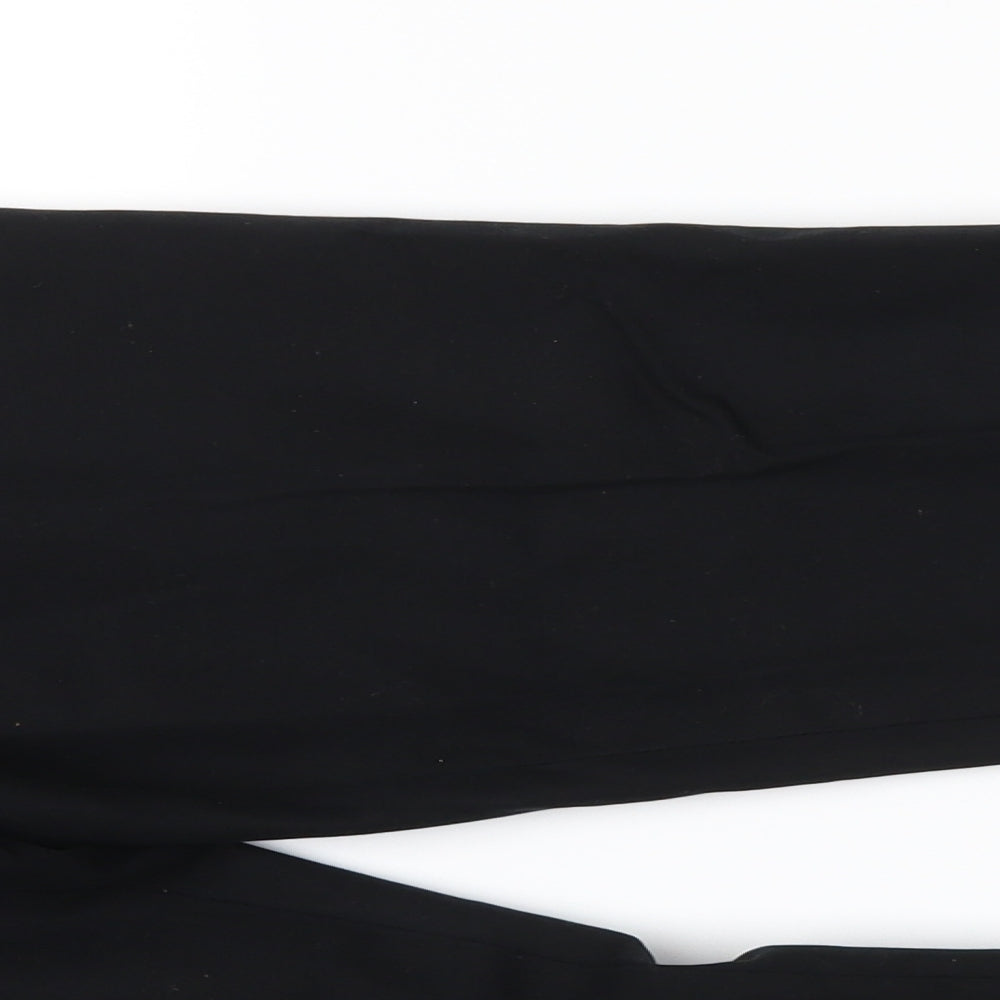 Calvin Klein Womens Black   Chino Trousers Size 14 L30 in