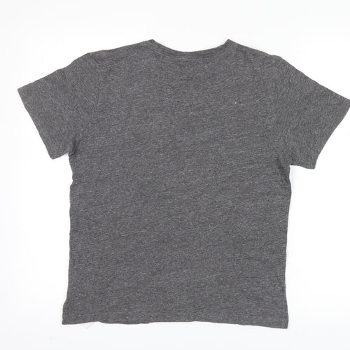 Gap Boys Grey   Basic T-Shirt Size 10-11 Years  - Back Stage